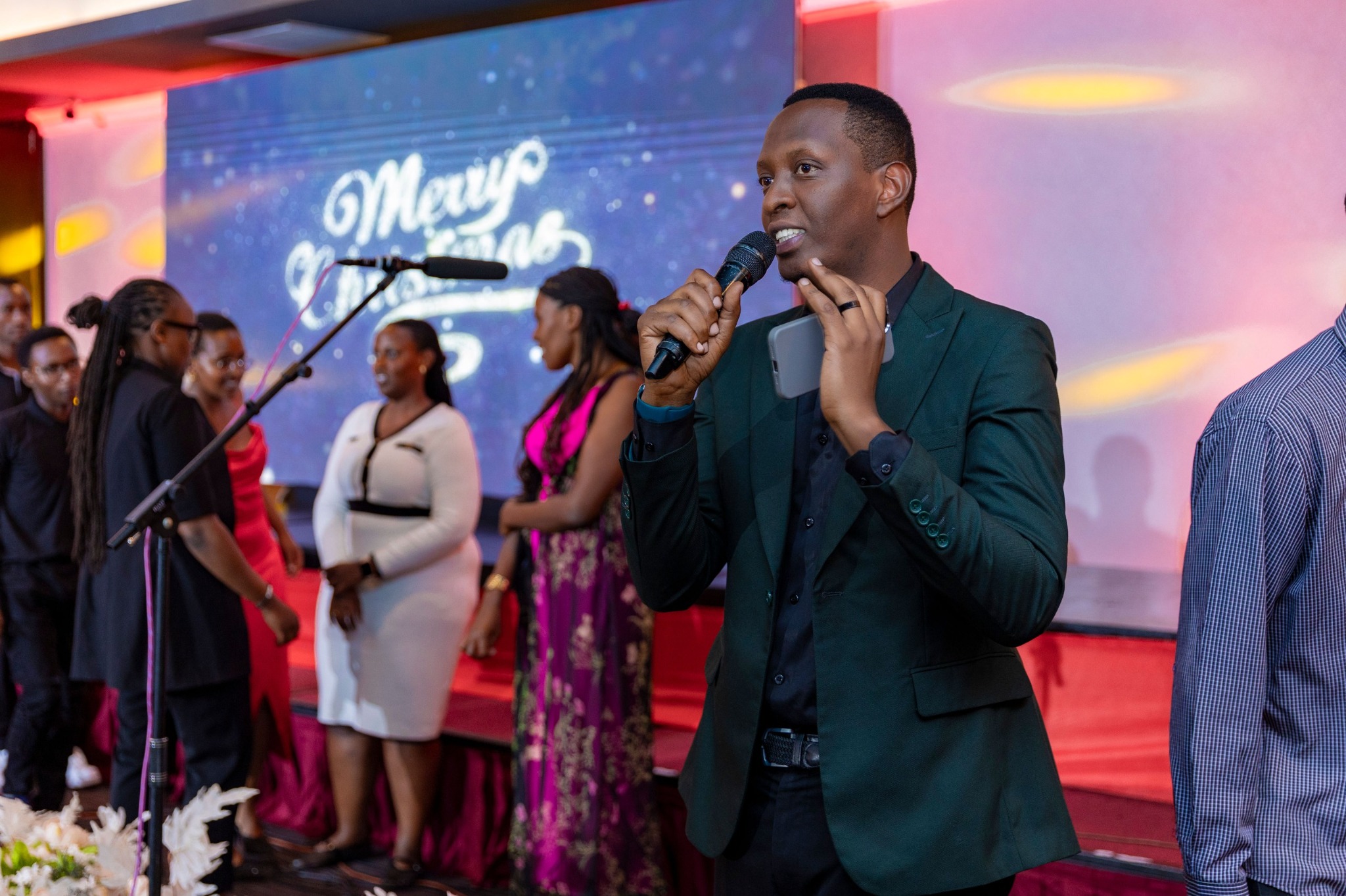 David Kayitare speaking